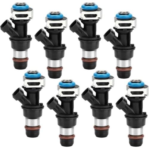 8x Fuel Injectors FJ10062 17113553 FJ315 Supplies Fit for GMC 4.8L 5.3L 6.0L 2001-2007