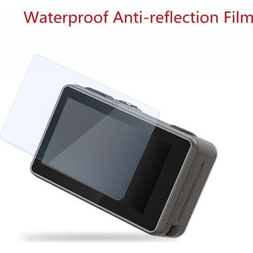 Waterproof Anti-reflection Protective Film Set for DJI OSMO ACTION Camera Accessories Lens Screens Protector Film