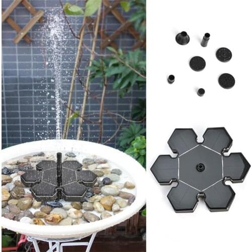 Solar Water Pump Floating Panel Pool Solar Power Fountain Garden Fountain landscape Outdoor Pond Watering Kit For Home Garden
