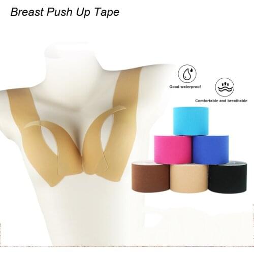 Women Invisible Breast Lifter Shape Bra Adhesive Body Boob Tape Nipple Chest Breast Lift Tape Push Up Stickers Covers Intimates