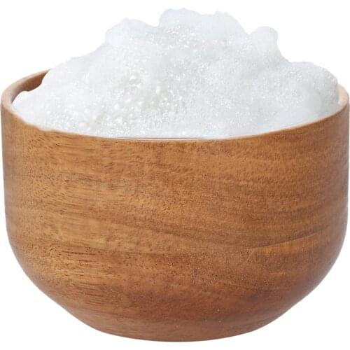 1pcs Wooden Shaving Soap Bowl Facial Hair Wooden Cleaning Container Safe and Convenient Barber Cleaning Soap Cup For Shaving