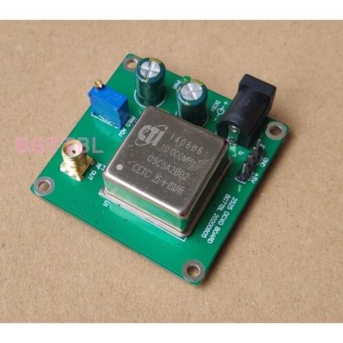 10M OCXO board, constant temperature crystal oscillator, 10MHz, good stability, sine wave output
