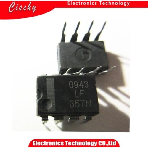 10PCS LF357N DIP8 LF357 DIP 357N DIP-8 LF357P new operational amplifier