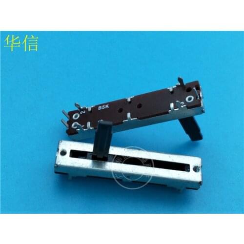 2pcs SL-302N 45MM Sliding Fader Single Potentiometer B5K / Handle Length 20MMC