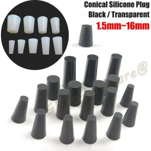 10PCS Chair Leg Silicone Rubber Cap Non-slip Table Foot Dust Cover Stopper Floor Protector Pad Sealing Tapered Rubber Plug