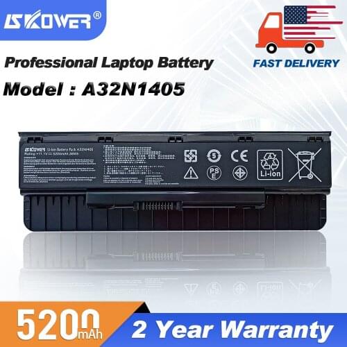 SKOWER A32N1405 Battery For ASUS G551 G551J G551JK G551JM ROG G771 G771J G771JK 11.1V/5200mAh