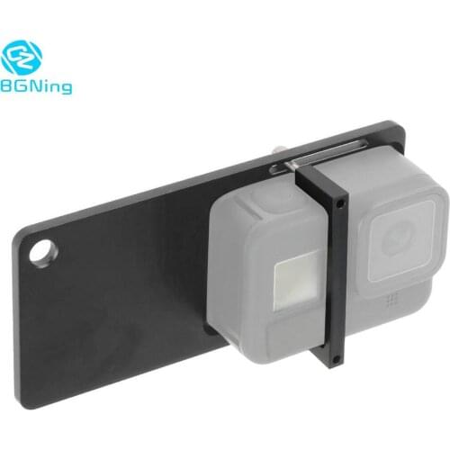 BGNing Gimbal Switch Plate Board Mount Adapter for Gopro Hero 7 6 5 4 for DJI OSMO Action Camera for Zhiyun Handheld Stabilizer