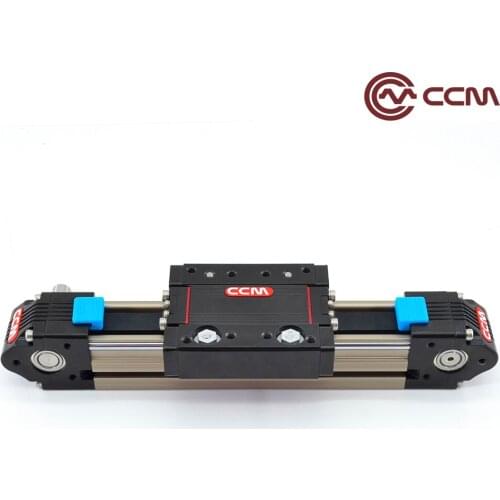 Linear guide rails for CNC glue dispenser