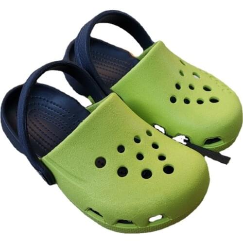 Summer Clogs Kids Shoes Light Sandals Crocks Shoes Toddler Shoes Girl Boy Slipper Non-slip Jelly Shoes Baby Mules Kids Slippers