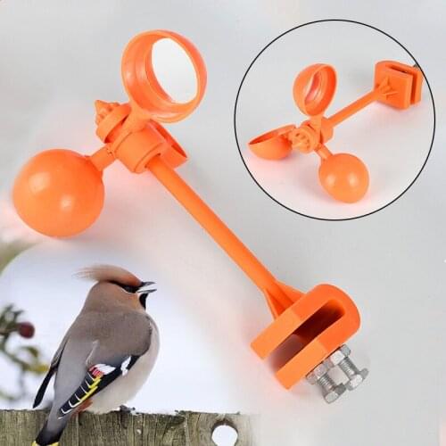 360 Degree Outdoor Wind Power Bird Drive Away Bird Device Ponds Bird Repeller Protect Garden Plant Flower Garden Lawn Decoration