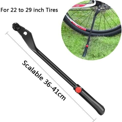26/27.5/29inch MTB Road Bicycle Kickstand Parking Rack Mountain Bike Support Side Kick Stand Foot Brace Adjustable 36-41cm