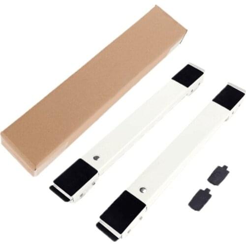 K1KA Set Washing Machine Stand Multi-functional Movable Adjustable Base Mobile Ro-ller Black/ Bronze/ Silver/ White