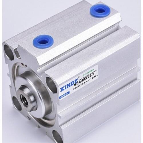 Complete set of Yadeke thin cylinder pneumatic accessories sda40x10 / 15 / 20 / 25 / 30 / 406080 / 100s