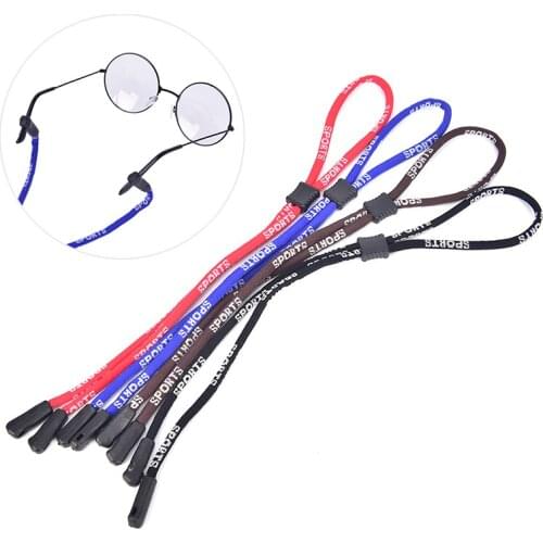 Anti Slip Sunglasses Eyeglass Lanyard Nylon Neck String Cord Retainer Strap Eyewear Lanyard Holder Sports Eyeglasses Cord