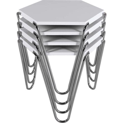 Modern 4 Pcs Pyramid Zigon coffee table coffee tables table basse furniture living room table