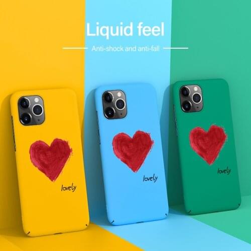 Ultra-thin Matte PC Phone Case For iPhone 12 11 Pro Max SE XSmax XR XS X 8 7 6 Plus Shockproof Protection Cover