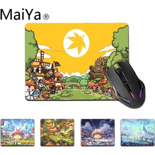 Maiya High Quality MapleStory mouse pad gamer play mats Top Selling Wholesale Gaming Pad mouse
