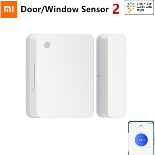 New Xiaomi Mijia Door Window Sensor 2 Intelligent Mini Door Sensor Smart Home Automatic Control Unclosed Reminder Mi home app