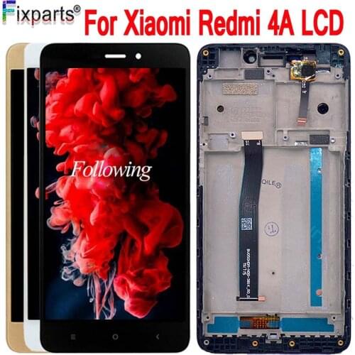 For Xiaomi Redmi 4A LCD Display Touch Screen Digitizer Assembly with Frame Replacement Parts +Tools 5.0" For Xiaomi Redmi 4A LCD