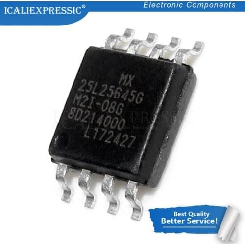 1PCS MX25L25645GM2I-10G SOP-8 W25Q256 MX25L25645 SOP8 25L25645G SOP