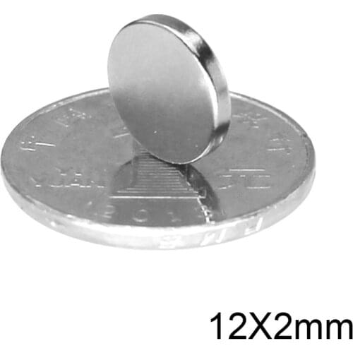 10~200pcs 12x2mm N35 Neodymium Magnet 12*2 Small Round Permanent NdFeB Disc Powerful Strong Magnetic Magnets 12x2 mm