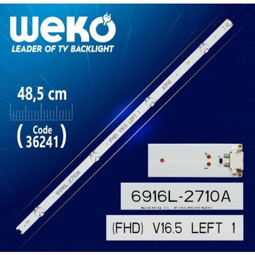 49 V16.5 ART3 2710 REV0.02 6916L-2710 4 LED 48.5 CM