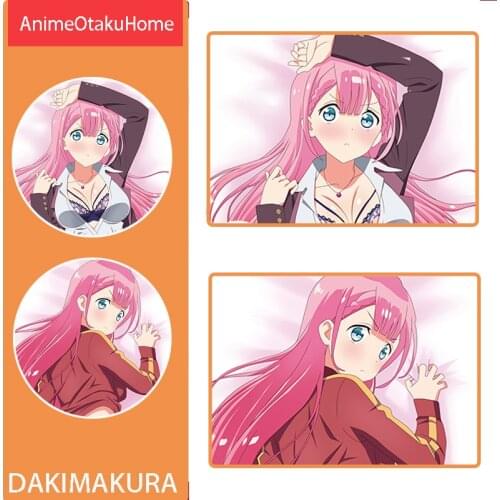 Anime Manga We Never Learn Kirisu Mafuyu Kominami Asumi Pillow Cover Hugging Pillowcase Otaku Bedding Dakimakura Pillow Case