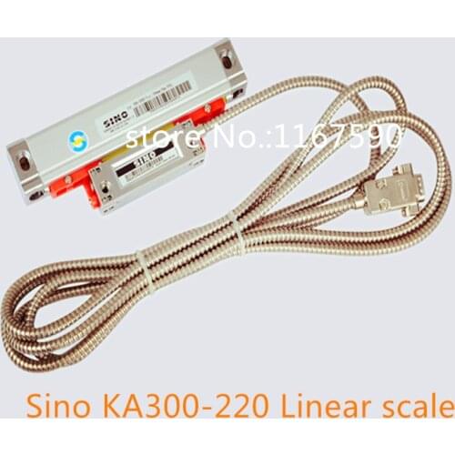 Free shipping Sino KA300 220mm 5micron linear scale