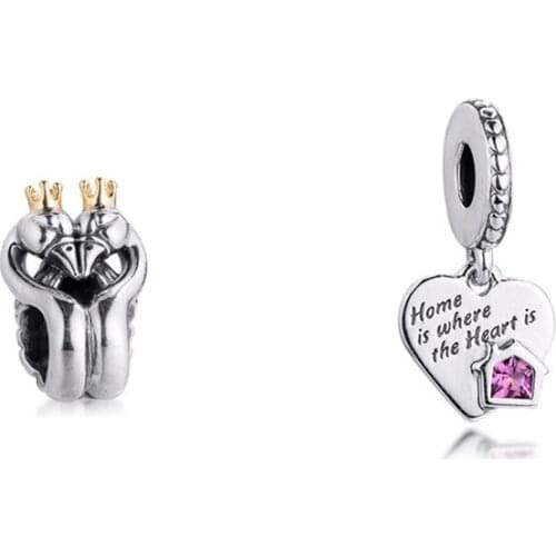 2021 New Valentines Day Sterling Silver Pendant Autumn Charm S925 Anniversary Bracelets Sparkling Beads for Jewelry Making