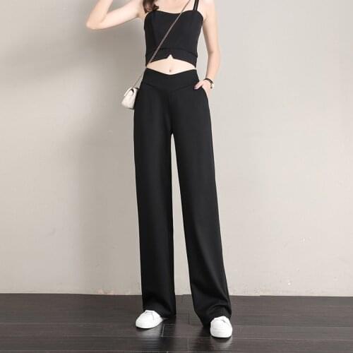Wide Leg Pants for Women High Waisted Korean style Fashion Oversize Sweatpants Harajuku Streetwear Baggy Trousers for female