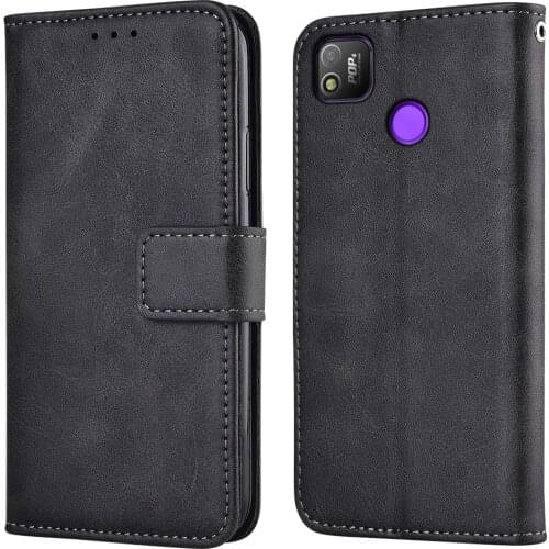 Wallet Flip Case for Tecno POP 4 Leather Phone Case for Tecno 4 Cover Book Case for Tecno POP4 Cover