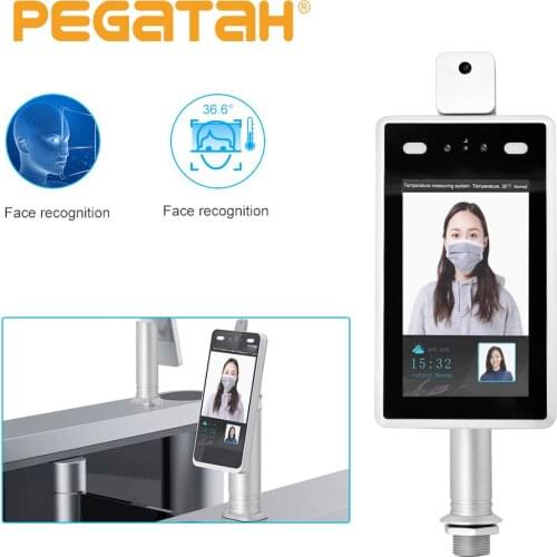 7inch 1080P thermo camera IP camera Human Body Temperature Detect thermal imager camera