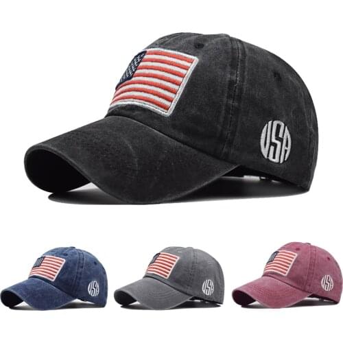 Classic Baseball Caps For Men Women Tactical Army Cotton Military Dad Hat USA American Flag US Unisex Sport Cap Hats Visors
