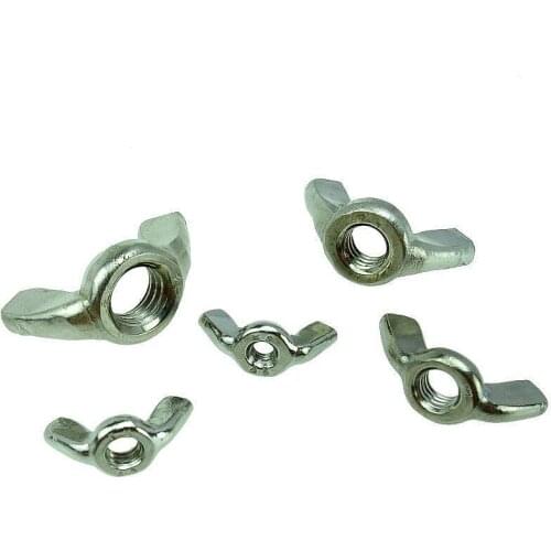DIN315 M3 M4 M5 M6 M8 M10 M12 304 Stainless Steel Butterfly Wing Nuts
