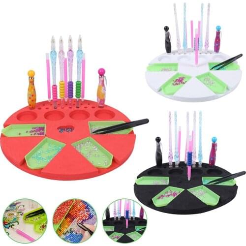 Diamond Painting Point Drill Tray Storage Box Diamond Embroidery Tools Storage Holder Diamond Painting Accessories