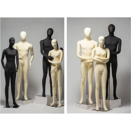 New Style Soft Flexible Mannequin Bendable Hand Full Body Soft Manikin Customized
