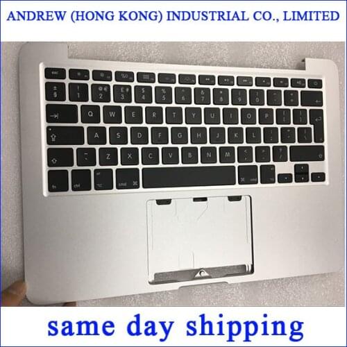 Original A1502 Topcase For Macbook Pro Retina 13" A1502 Topcase With Keyboard UK Layout A1502 Late 2013 Mid 2014
