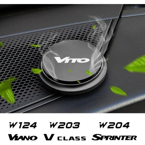 Car Air Freshener Aromatherapy For Mercedes W124 W203 W204 VITO Sprinter Viano V-Class R-Class Citan UFO Shape Scent Decor