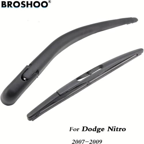 BROSHOO Car Rear Wiper Blades Back Windscreen Wiper Arm For Dodge Nitro Hatchback (2007-2009) 265mm,Windshield Auto Accessories