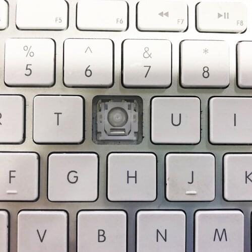 Replacement Keycap Key cap &Scissor Clip&Hinge For Apple A1243 MB110 A1314 G6 Wired Keyboard KEY & Clips