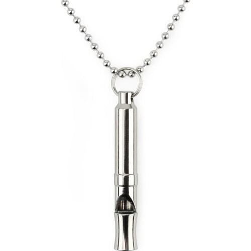 Life-saving Titanium Alloy Whistle Emergency Survival Whistle Outdoor Pocket Tools