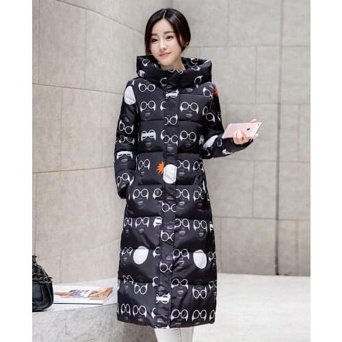 3XL size outwear women winter jackets womens coats 90% cotton down super warm waterproof windproof black white gray long parkas