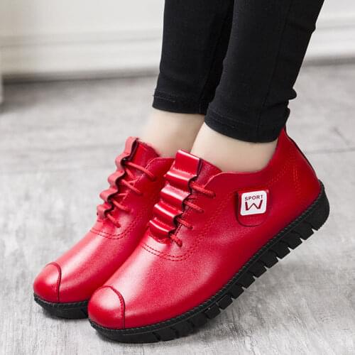 Tenis Feminino 2019 Women Tennis Shoes Sneakers Basket Femme Thick Bottom Platform Wedge Lace-Up Breathable Ladies Pu Shoes