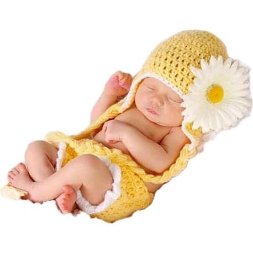 0-6M Newborn Baby Photo Props Infant Baby Crochet Frog Hats Knitted Tod Newborn Photography Props Infant Costume Outfi Infant