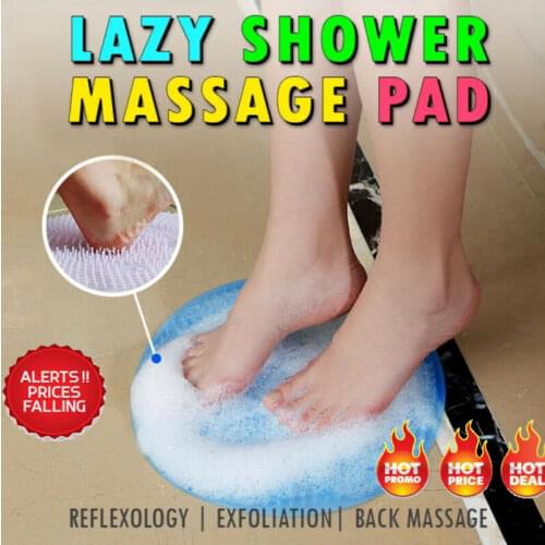 2020 New Hot Fashion 1PCs Silicone Suction Cup Bathroom Shower Mat Non-slip Bat Bath Mats