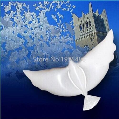 10pcs Flying White Inflatable Balloons Dove balloon, Environmentally Friendly Balloon Wedding Dove, Dove Helium