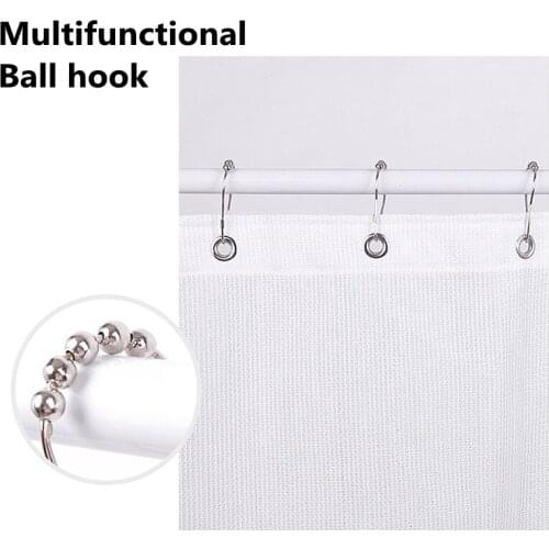 2-20 Pieces Of Multi-Functional Metal Hook Shade Net Bath Curtain Family Curtain Hook Gardening Supplies