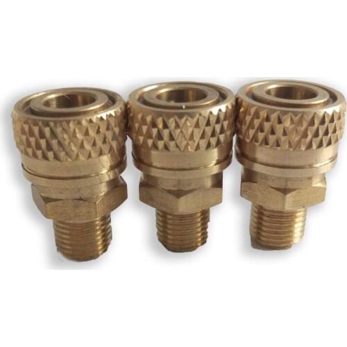 AC8022 High Quality Quick Disconnect Airsoft 8MM M10*1 Male Thread Quick Disconnect Copper diving 300bar Free Shipping Acecare