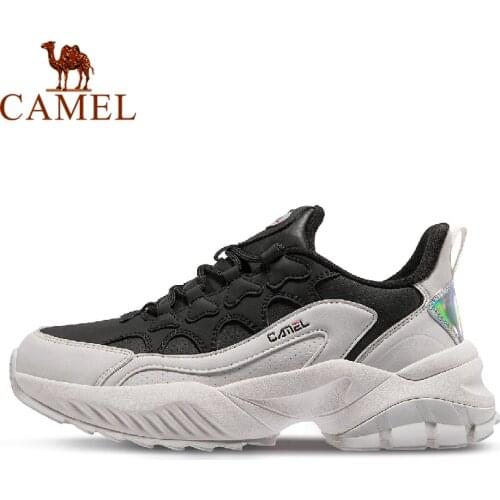 CAMEL Women Autumn Winter New Fashion Sneakers Chunky Shoes Outdoor Womens Leisure Sports Shoes Woman Trend Stitching Female