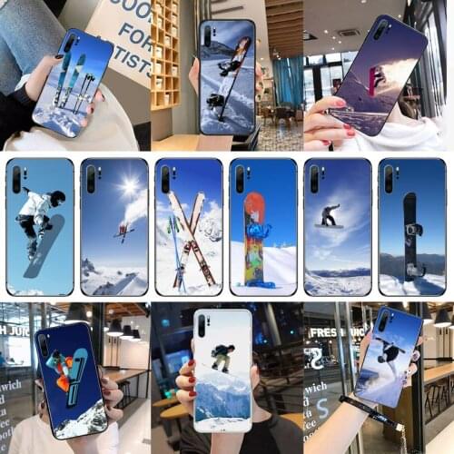 Lavaza ski neige Snowboard Phone Case For Huawei P40 P20 P30 Mate 40 20 10 Lite Pro Nova 5t P Smart 2019